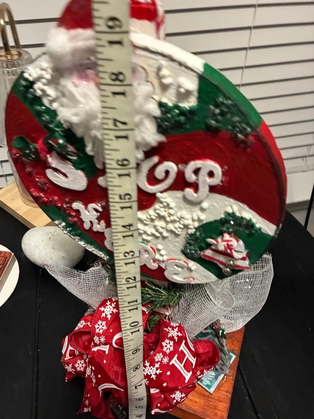 Santa STOP HERE! HO! HO! HO!